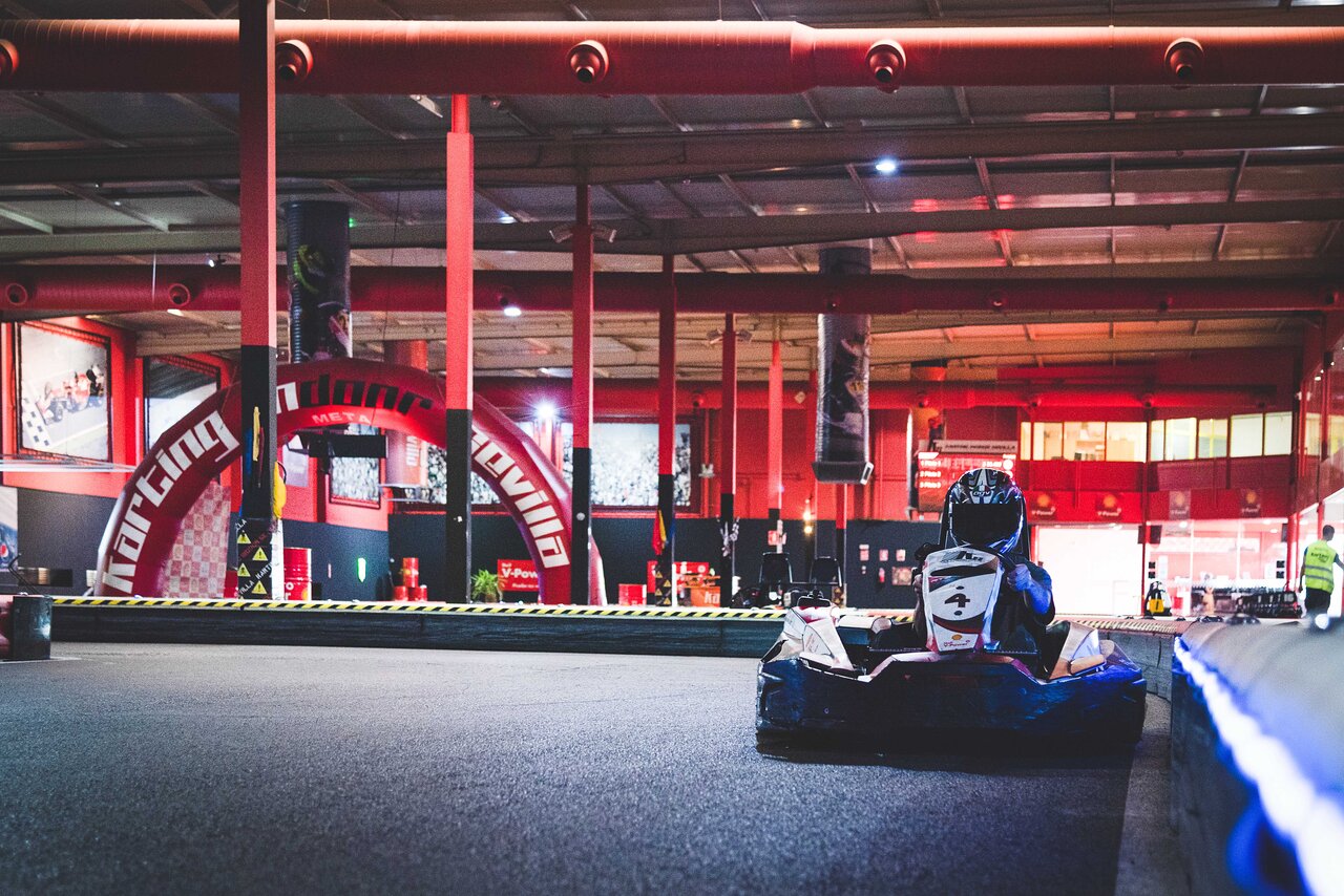 Vista de Fastlane Karting Sevilla