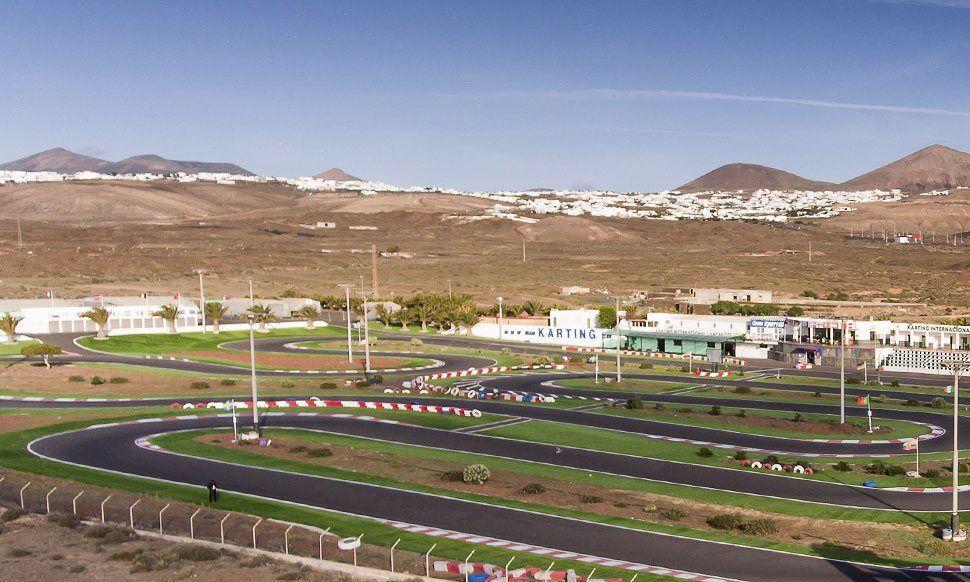 Vista de Gran Karting Club Lanzarote