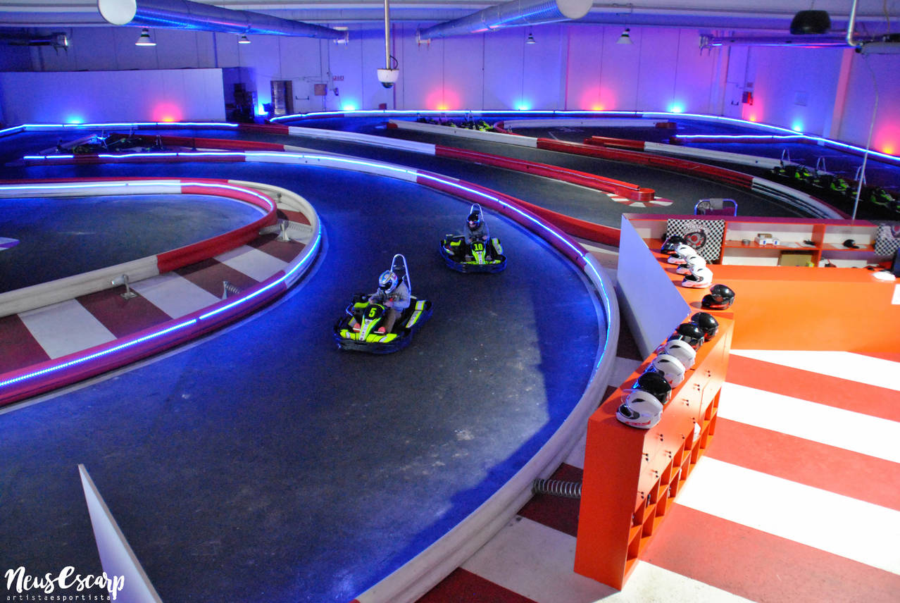 Vista de Karting Indoor Alpicat