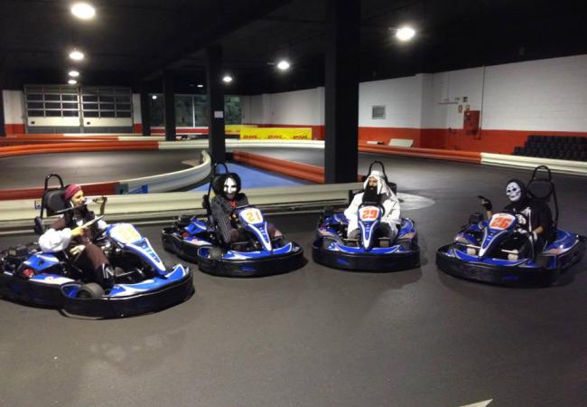 Vista de Karting Indoor Plaza