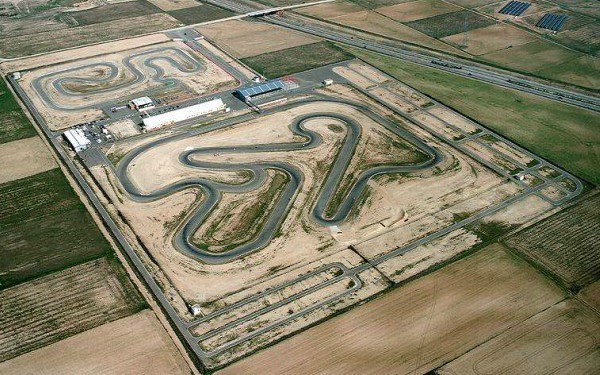Vista de Karting Zuera